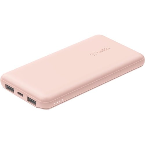 BPB011BTRG - Belkin BOOST CHARGE Power Bank - For iPhone - Lithium Ion (Li-Ion) - 10000 mAh - 3 x USB