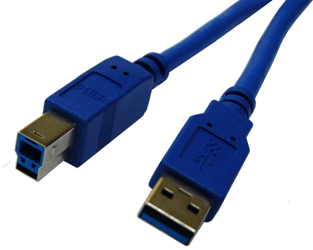 DYNAMIX_1m_USB_3.0_USB-A_Male_to_USB-B_Male_Cable._Colour_Blue 1187