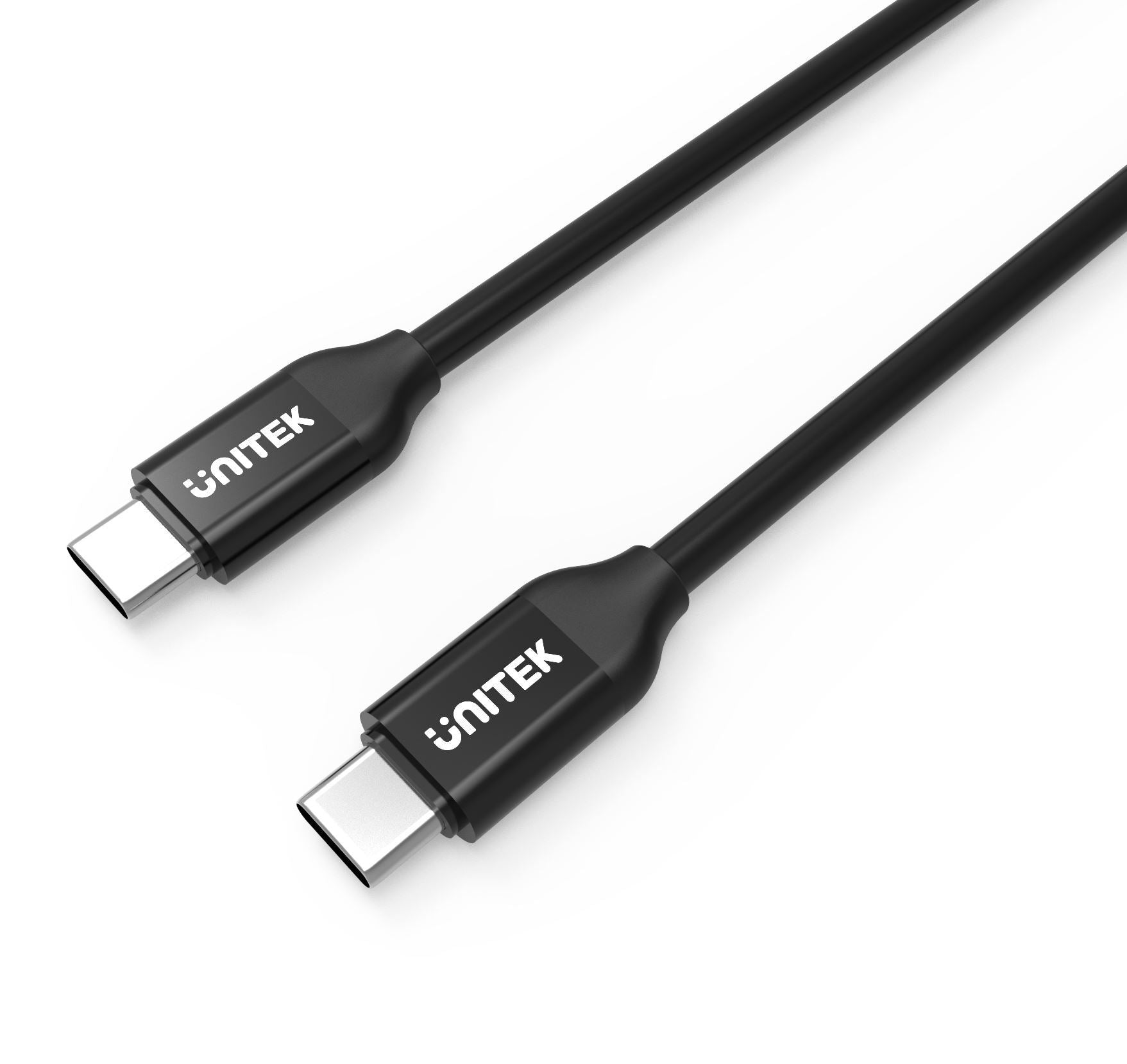 UNITEK_2m_USB-C_to_USB-C_Cable._For_Syncing_&_Charging,_Supports_up_to_100W_USB_Power_Delivery._An_Integrated_E-MARK_Chip_Boosts_the_Power_up_to_20V/5A._USB-C_Reversible_Connector._Black_Colour 273