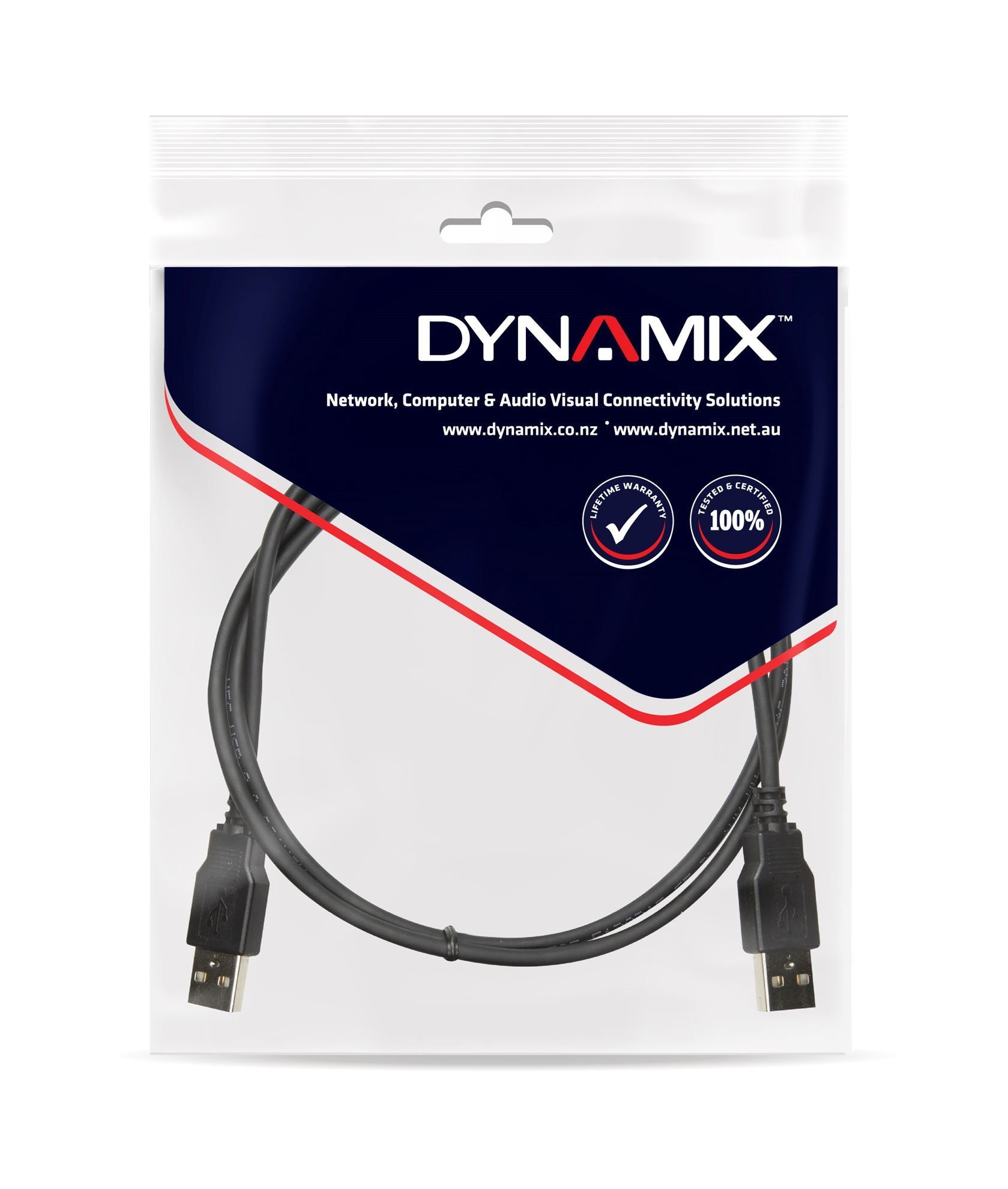 DYNAMIX_1m_USB_2.0_USB-A_Male_to_USB-A_Male_Cable 1056