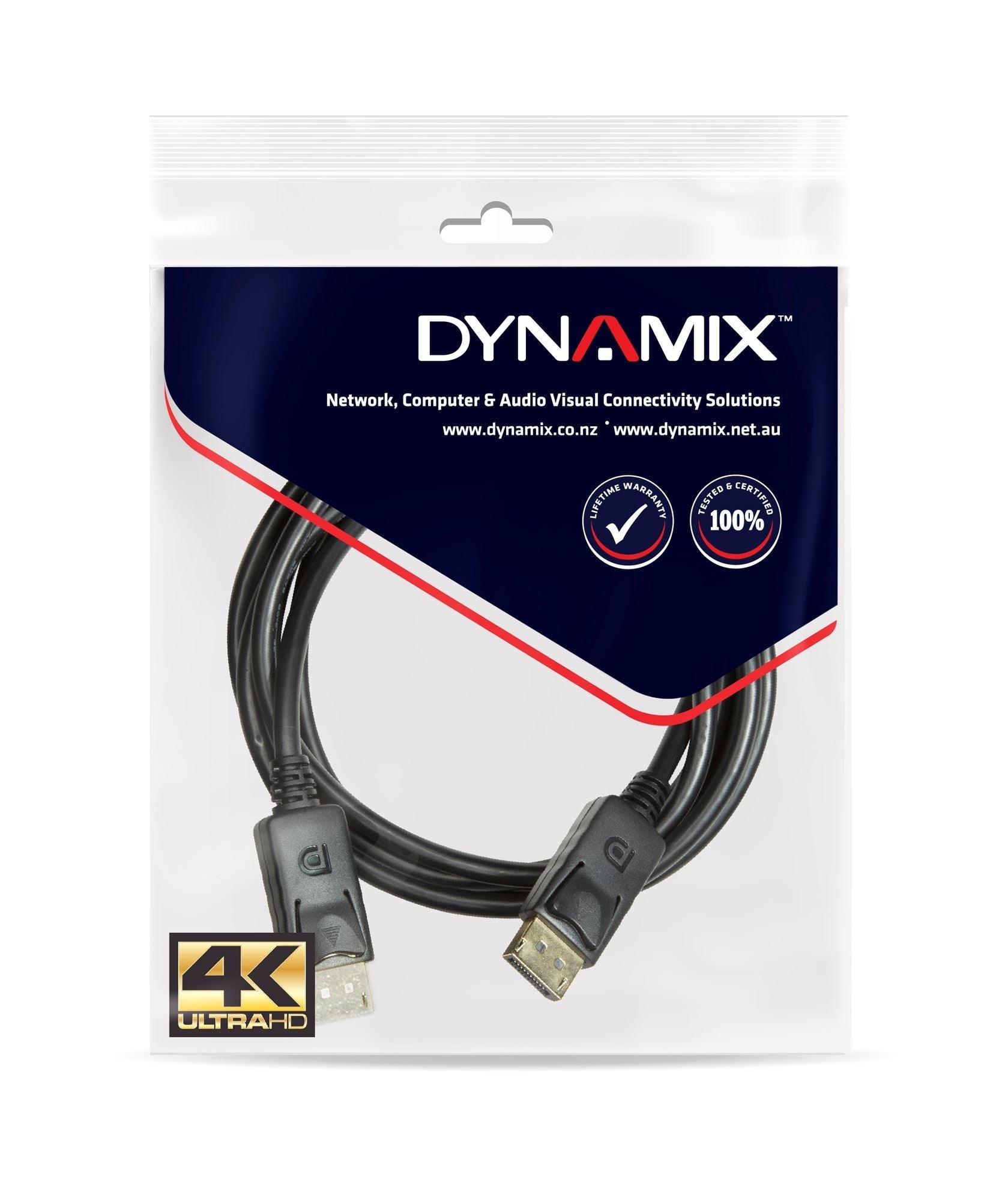 DYNAMIX_2m_DisplayPort_v1.2_Cable_with_Gold_Shell_Connectors_DDC_Compliant._4K60Hz 556