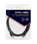 DYNAMIX_0.3m_HDMI_10Gbs_Slimline_High-Speed_Cable_with_Ethernet._Max_Res:_4K2K@24/30Hz_(3840x2160)_8_Audio_channels._8bit_colour_depth._Supports_CEC,_3D,_ARC,_Ethernet. 867