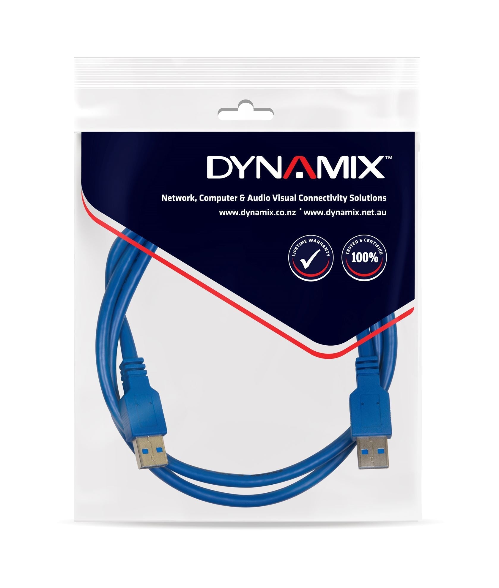 DYNAMIX_1m_USB_3.0_USB-A_Male_to_USB-A_Male_Cable. 1180