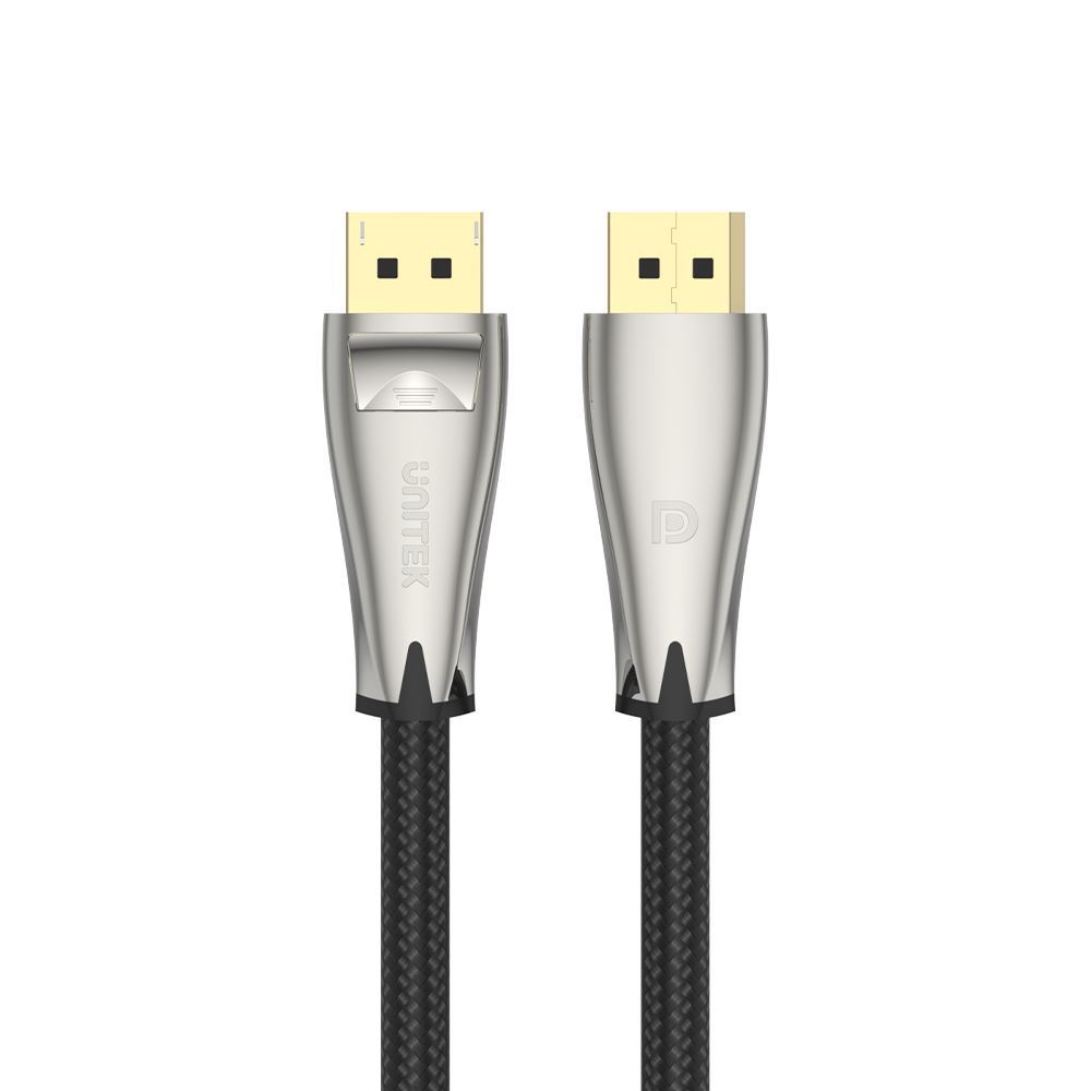UNITEK_2m_DisplayPort_V1.4_Cable._(FUHD)_Supports_up_to_8K._Max._Res_7680x4320@60Hz. 333