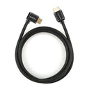 PROMATE_1.5m_4K_HDMI_cable._Right_Angle,_4K_Ultra_HD._24K_Gold_plated_connectors._High-Speed_Ethernet._Max_Res:_4K@60Hz_(4096X2160)_Colour_black. 1675
