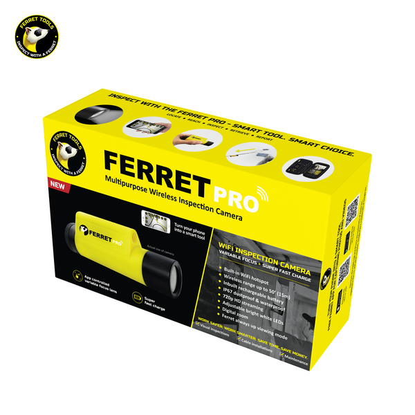 CFWF50A2 - FERRET Pro - Multipurpose Wireless Inspection Camera & Cable Pulling