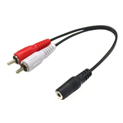 DYNAMIX_200mm_Stereo_3.5mm_Female_to_2_RCA_Male_Cable 403