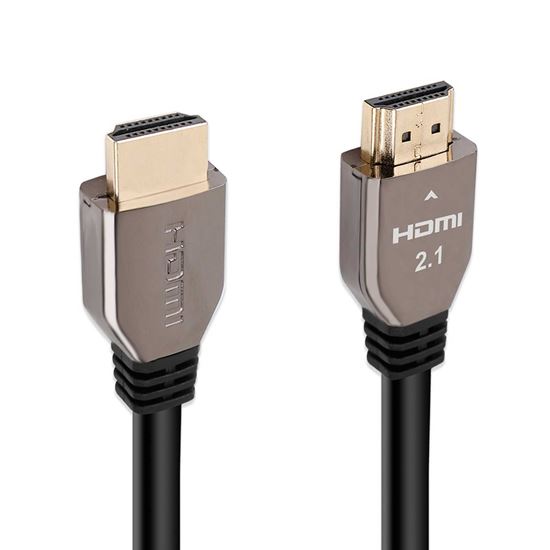 PROMATE_2m_HDMI_2.1_Full_Ultra_HD_(FUHD)_Audio_Video_Cable._Supports_up_to_8K._Max._Res_7680x4320@60Hz._Supports_Dynamic_HDR_&_eARC._Gold_Plated_Connectors._Black_Colour 1703