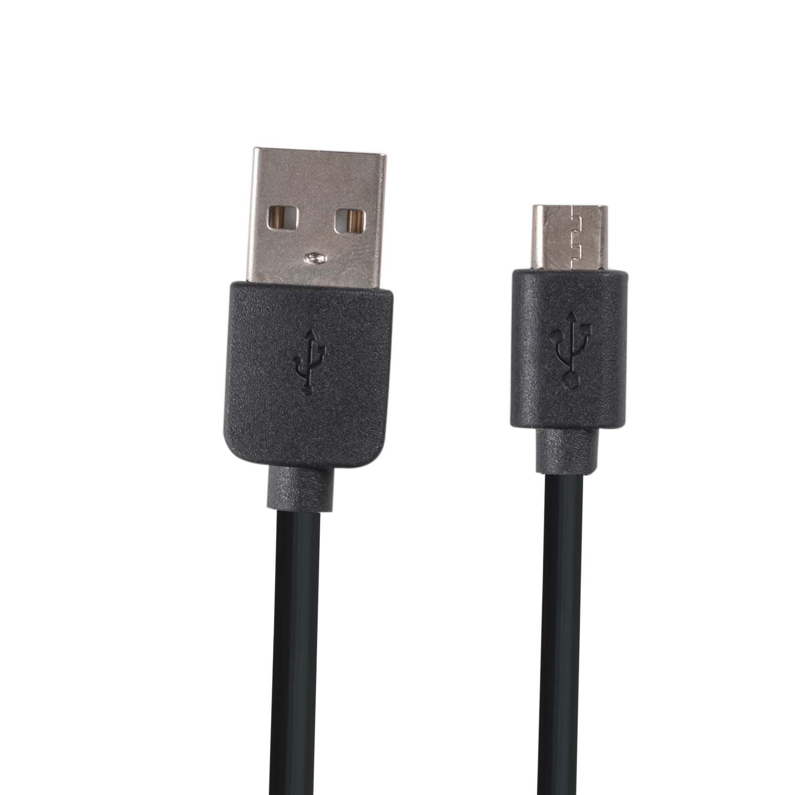 DYNAMIX_0.3m_USB_2.0_Micro-B_Male_to_USB-A_Male_Connectors._Colour_Black. 1093