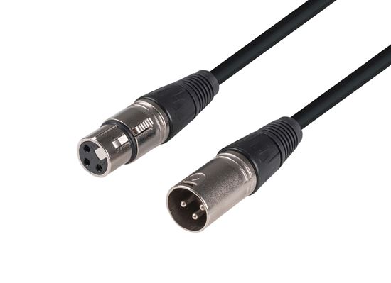 DYNAMIX_1m_XLR_3-Pin_Male_to_Female_Balanced_Audio_Cable 1240
