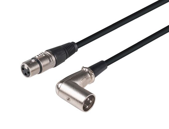 DYNAMIX_2m_XLR_3-Pin_Right_Angled_Male_to_3-Pin_Female_Balanced_Audio_Cable 1264