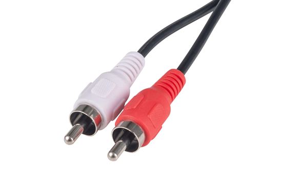 DYNAMIX_5m_RCA_Audio_Cable_2_RCA_to_2_RCA_Plugs,_Coloured_Red_&_White 398