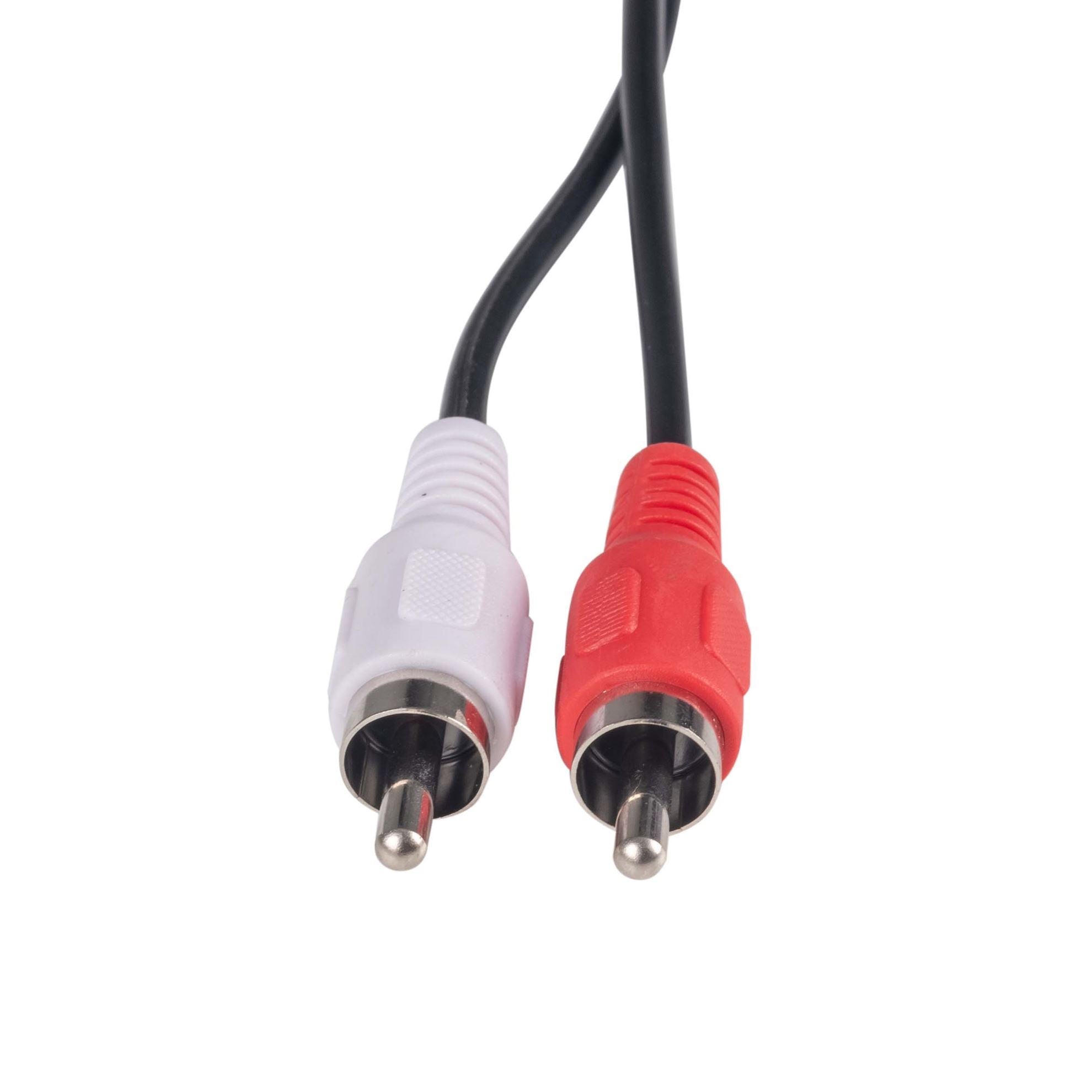 DYNAMIX_5m_RCA_Audio_Cable_2_RCA_to_2_RCA_Plugs,_Coloured_Red_&_White 399