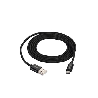 JACKSON_1.5m_USB-A_to_Micro_USB_Sync_&_Charge_Cable._Braided_Cable_Provides_Extra_Durability._Black_Colour. 156