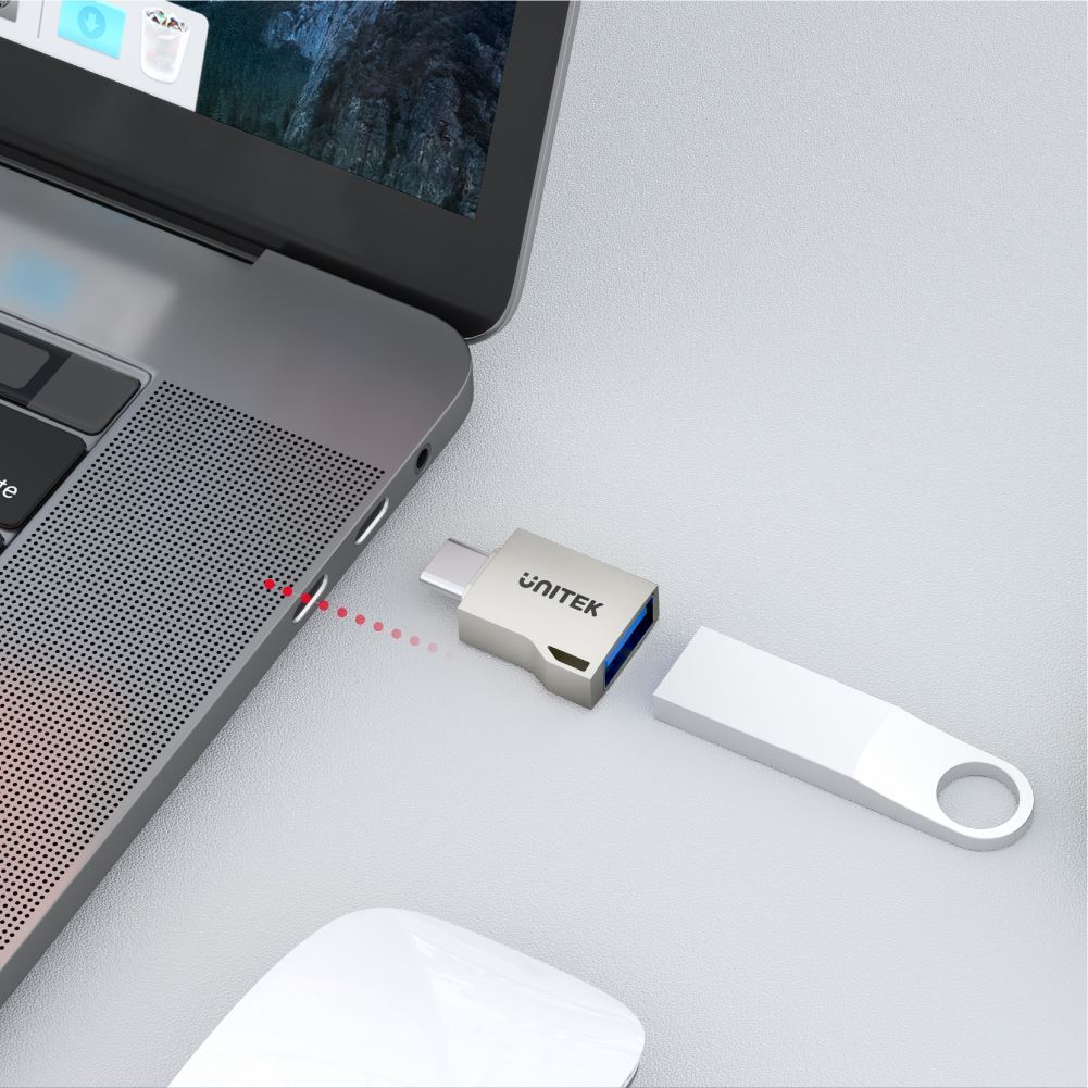 UNITEK_USB-C_Male_to_USB-A_Female_Ultra-Tiny_Adaptor_with_Easy_Grip_Design._Supports_Superspeed_5Gbps._Built_Tough_with_Zinc-Alloy_Housing_&_Keychain_Eye._Supports_QC3.0_&_Up_to_9V/2A_Charging. 31