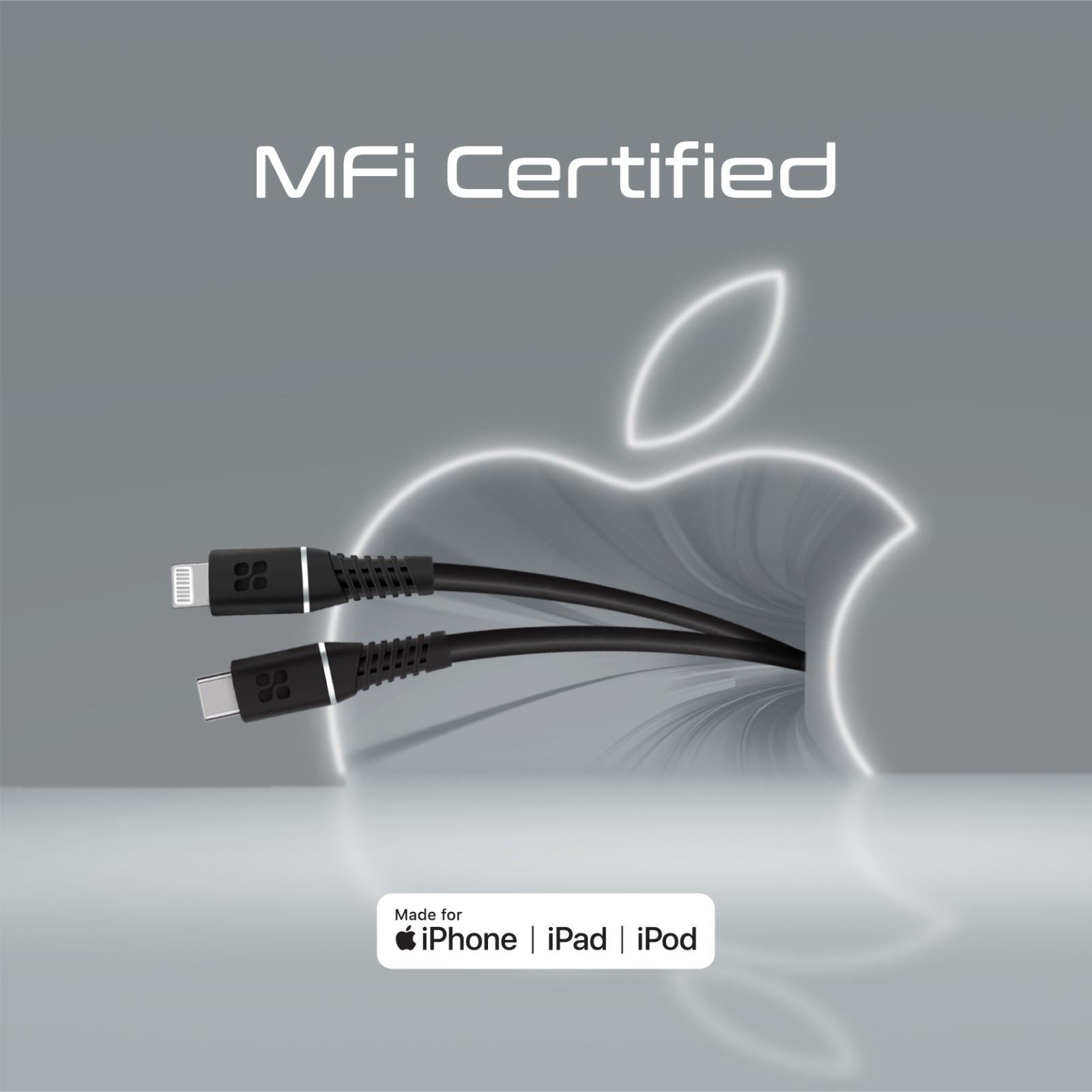 PROMATE_1.2m_MFI_Certified_USB-C_to_Lightning_Data_&_Charge_Cable._Data_Transfer_Rate_480Mbps._Total_Current_2.2A._Durable_Soft_Silicon_Cable._Tangle_Resistant_25000_Bend_July_Sale_-_20%_OFF 1587