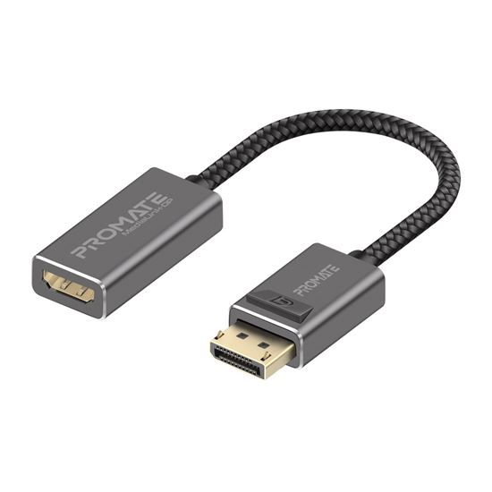 PROMATE_DisplayPort_to_HDMI_Adapter_Max_HDMI_Resolution_4K/60Hz,_1080p/60Hz._Superior_Stability_with_no_Signal_Loss._Secure_Clip_Lock_with_Corrosion_Resistant_Connectors 1501