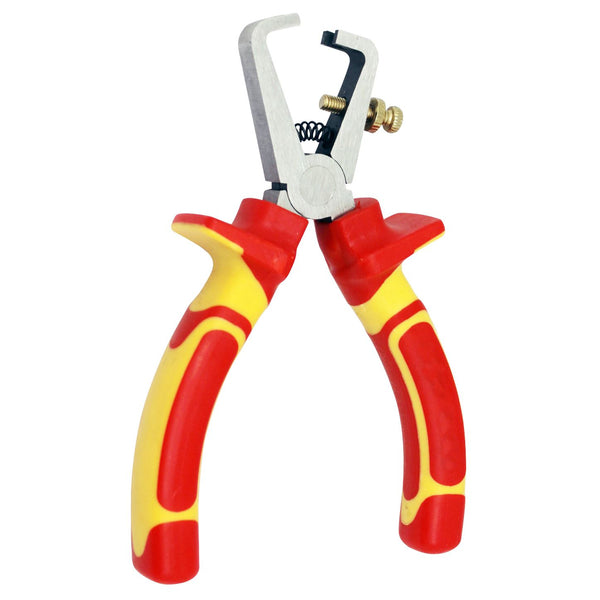 GOLDTOOL_150mm_Insulated_Wire_Stripper_Pliers._Large_Shoulders_to_Protect_Against_Live_Contacts._Rubber_Easy_Grip_Handles_for_Greater_Comfort._Red/Yellow_Colour