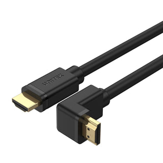 Y-C1009 Y-C1009 Unitek 3M 4K HDMI 2.0 Right Angle Cable with 270 Degree Elbow.