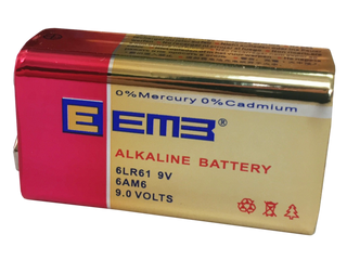 142-006 - 9V Battery Alkaline