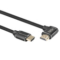 PROMATE_1.5m_4K_HDMI_cable._Right_Angle,_4K_Ultra_HD._24K_Gold_plated_connectors._High-Speed_Ethernet._Max_Res:_4K@60Hz_(4096X2160)_Colour_black. 1676