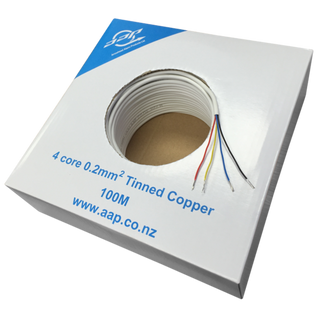 4C2-100-CU - 4-Core 0.2mm Tinned Copper 100m
