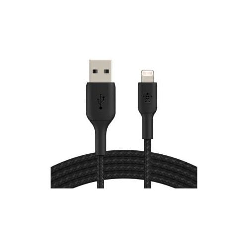 CAA002BT1MBK - Belkin Lightning/USB Data Transfer Cable - 1 m Lightning/USB Data Transfer Cable for iPhone, iPad