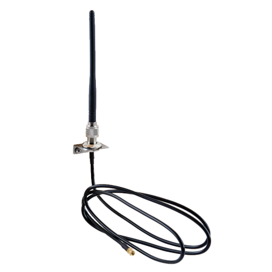 ANT915S - 915Mhz, 0.19m Long with N-Connector Base, Small Bracket and 3.6m Coaxial with SMA