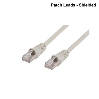 Cat5e UTP Patch Lead (T568A Specification) 100MHz - Beige - Select Length - 0.5 to 50m