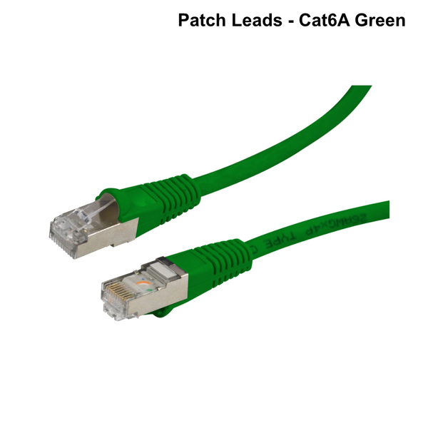 Cat6A SFTP Patch Lead (Cat6 Augmented) 500MHz - Beige - Select Length - 0.5 to 20m