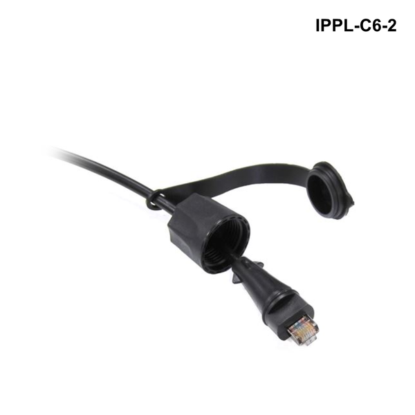 IPPL-C6 - Cat6 IP67 Rated Patch Lead with Protective Boot - 1m to 5m