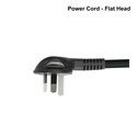 C-PFH3PC13 - Flat Head 3-Pin To C13 Clover Shaped Female Connector