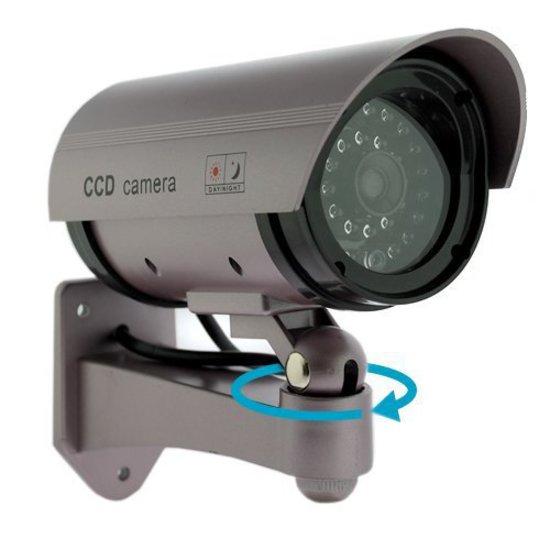 CAV-DUMMY - Weatherproof dummy CCTV camera with blinking LED