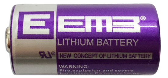 CR-123AW - 3V Lithium Battery - NB: Not for use in battery operated cameras.