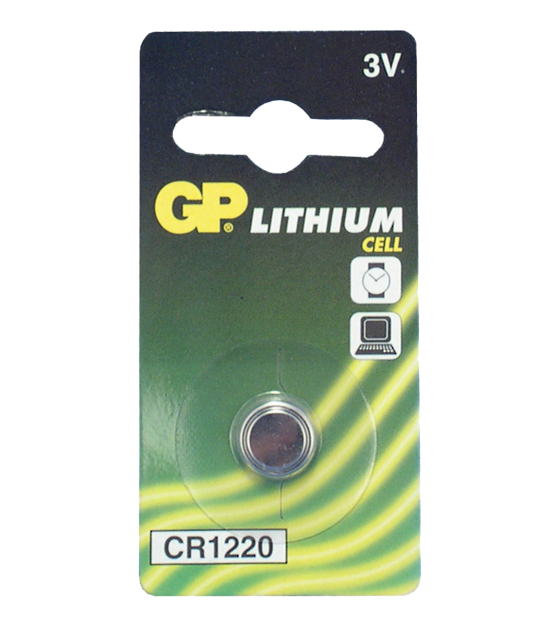 CR1220 - 3V Lithium Battery Flat Round
