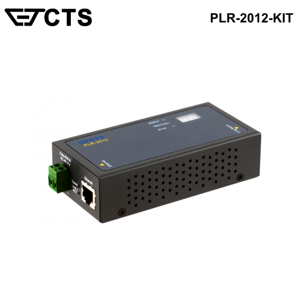 PLR-2012-KIT - CTS PoE Long Reach Extender. 1Km RJ45 PoE and Data Extender