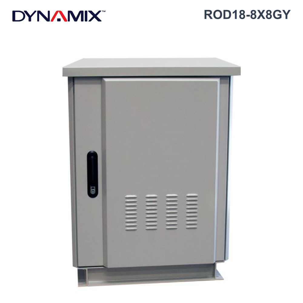 ROD18-8X8 - 18RU Outdoor Freestanding Cabinet. (800 X 800 X 18U)