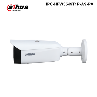 IPC-HFW3549T1P-AS-PV - Dahua 5MP Full-colour Active Deterrence Fixed-focal Bullet WizSense Network Camera