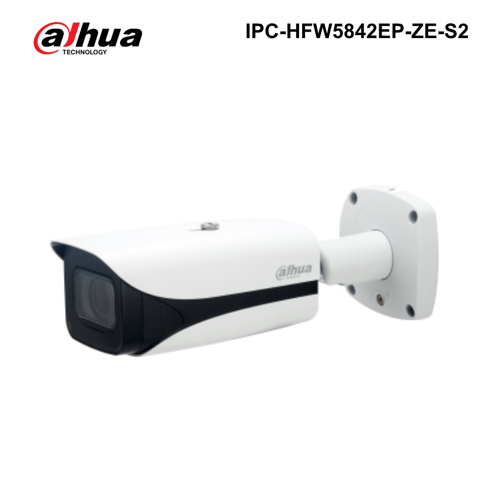 IPC-HFW5842EP-ZE - Dahua - 8 MP IR Vari-focal Bullet WizMind Network Camera - 0