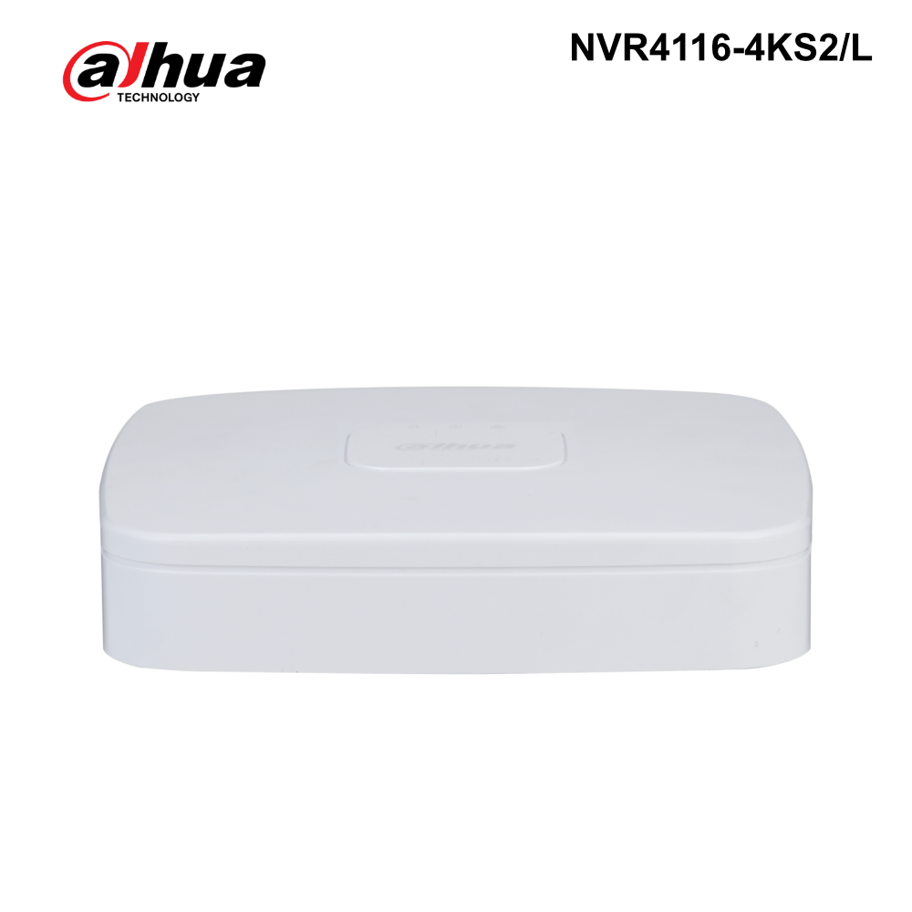 NVR4116-4KS2/L - Dahua - 16 Channel Smart 1U 1HDD Network Video Recorder - 0