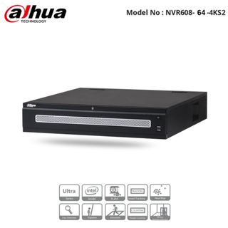 NVR608-64-4KS2 - Dahua - Ultra Series NVR 64ch