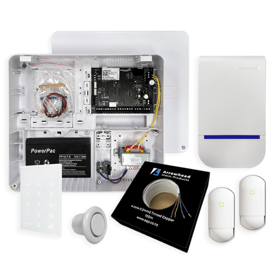 EC-KIT KP W - EC security alarm kit with (EC-KP White keypad)