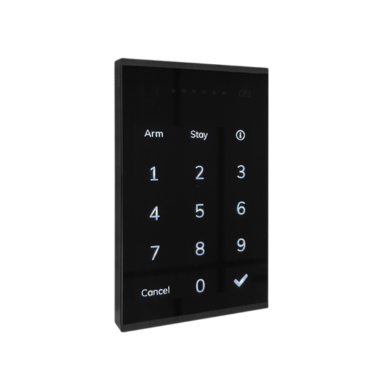 EC-KP B - EC-KP B (Black Slimline Touch Interface security keypad for EC Control Panels)