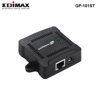 GP-101ST - Edimax Gigabit PoE+ Splitter. Adjustable output power 5, 9,12VDC