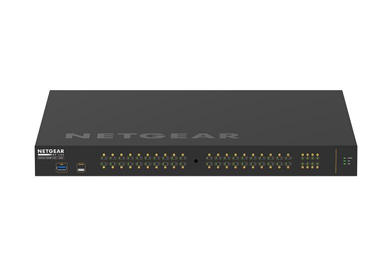 GSM4248P-100AJS Netgear M4250-40G8F-PoE+ AV Line Managed Switch - 40 Ports - Manageable - 3 Layer Supported - 0