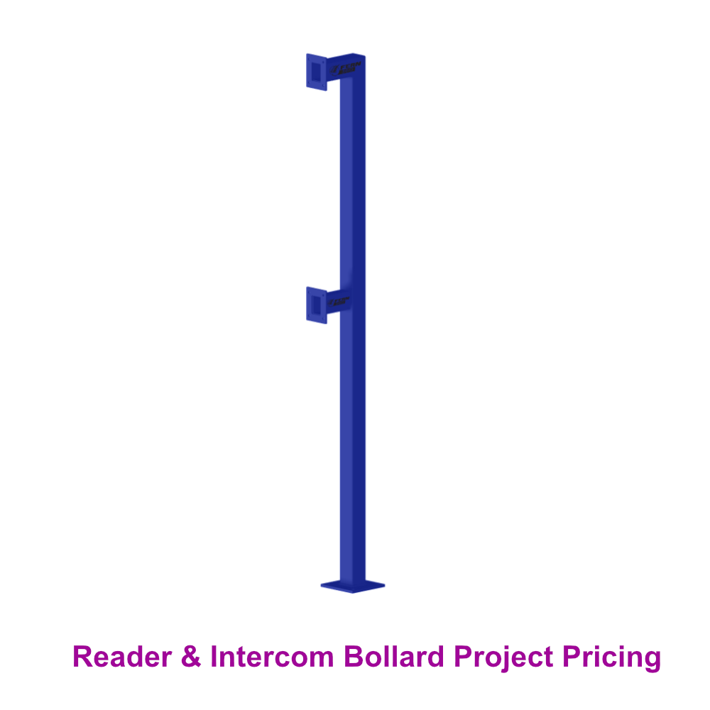 Reader & Intercom Bollards - Project Pricing