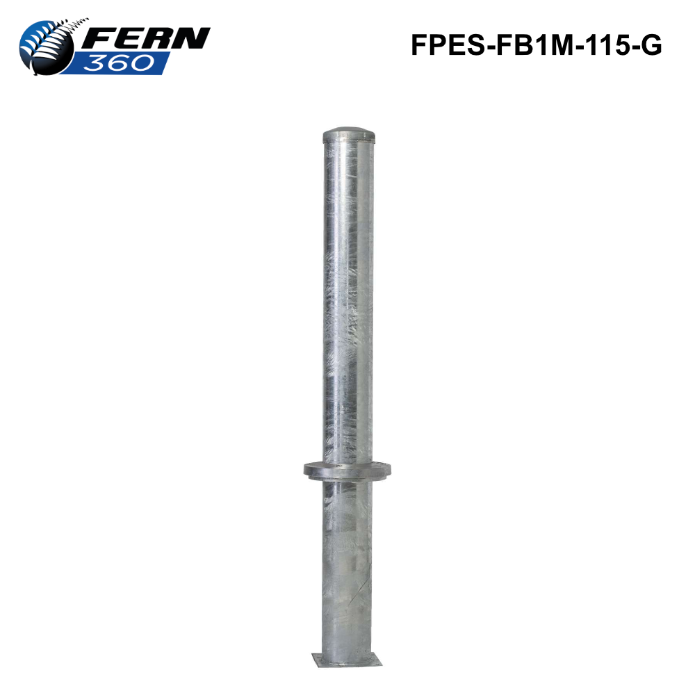 FPES-FB - FERN360 In-ground Fixed Bollards Galvanised or Powder Coated 114mm to 165mm - 0