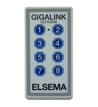 GLT43308 - 8-Channel Gigalink 433MHZ Hand-Held Transmitter