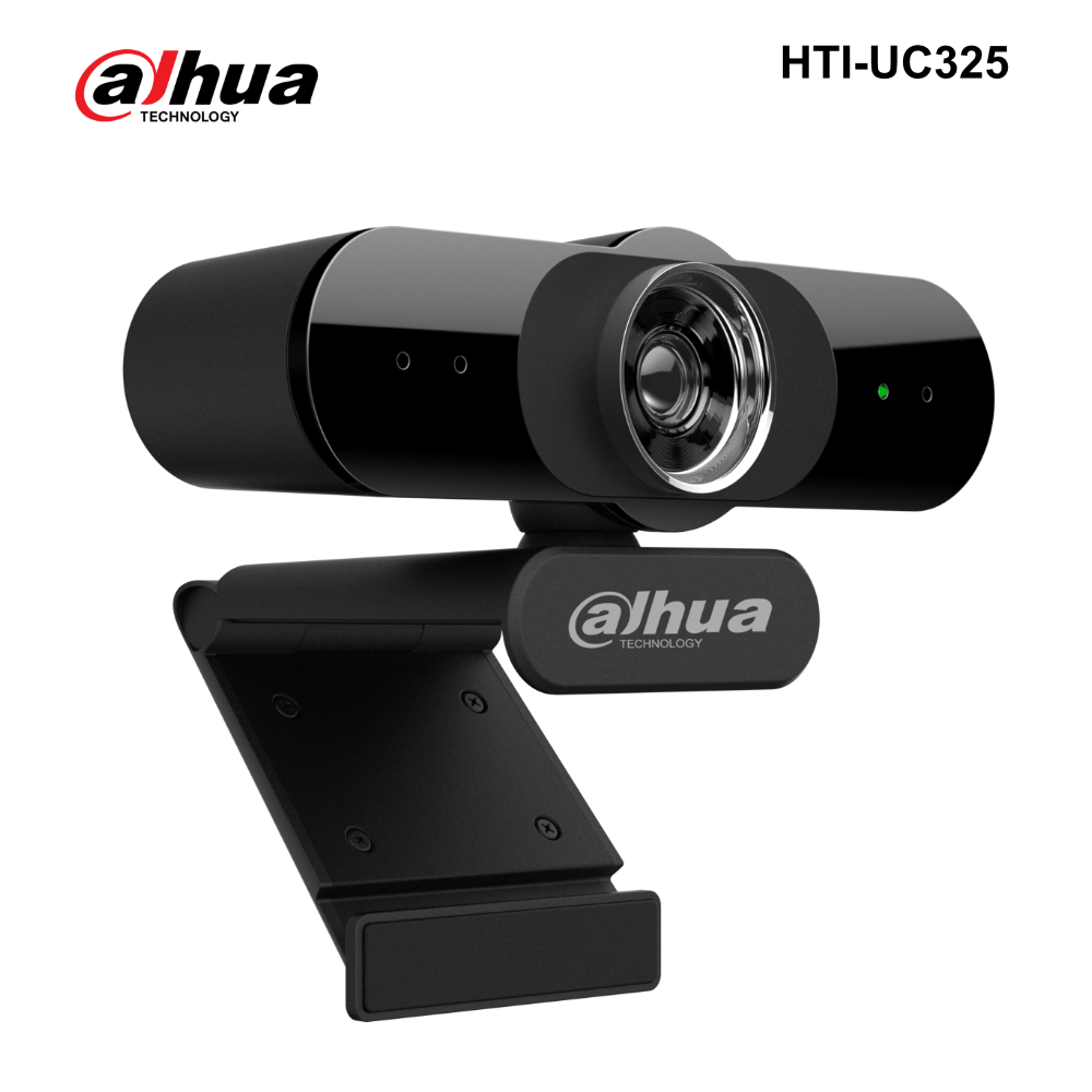 HTI-UC325 - Dahua Webcam 1080P 25-30 fps Auto Focus Built In Mic UVC Low Light