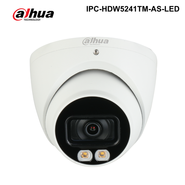 IPC-HDW5241TM-AS-LED - Dahua - 2MP WDR Eyeball AI Network Camera